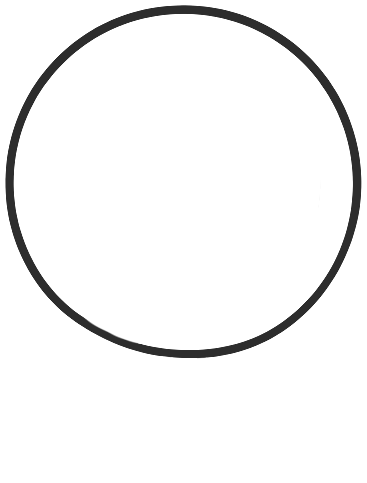 Step 1: Draw one large circle near the top of your paper for the candy.