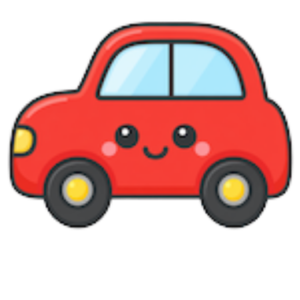 A car representing easy vehicle drawings